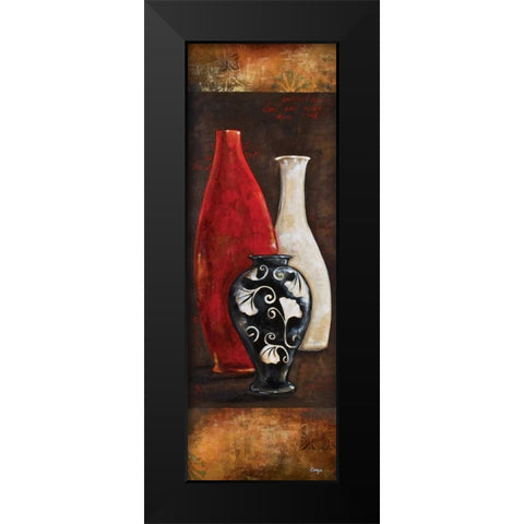 Eastern Bazaar I Black Modern Wood Framed Art Print by Linza, Loretta