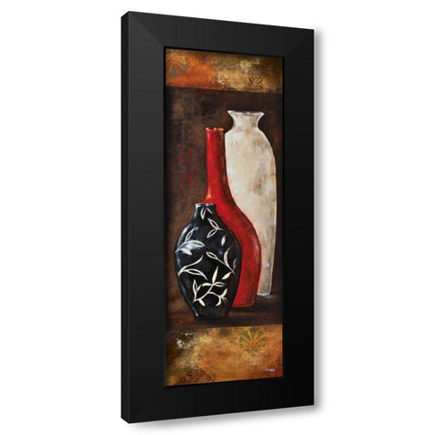 Eastern Bazaar II Black Modern Wood Framed Art Print by Linza, Loretta