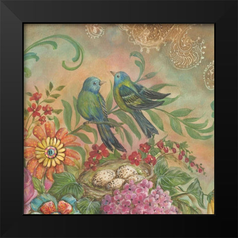 Splendid Botanical II Black Modern Wood Framed Art Print by McRostie, Kate