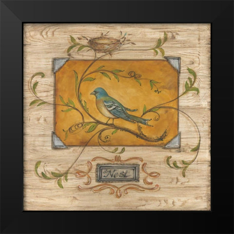 Bird Watcher IV Black Modern Wood Framed Art Print by McRostie, Kate