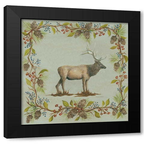 Blue Aspen Woods III Black Modern Wood Framed Art Print with Double Matting by McRostie, Kate
