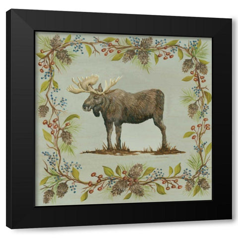 Blue Aspen Woods IV Black Modern Wood Framed Art Print with Double Matting by McRostie, Kate