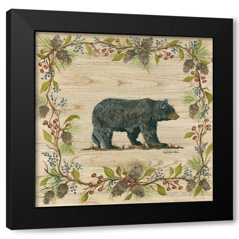 Aspen Woods I Black Modern Wood Framed Art Print with Double Matting by McRostie, Kate