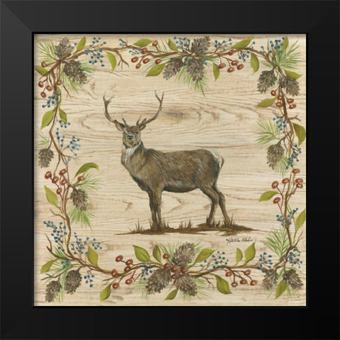 Aspen Woods II Black Modern Wood Framed Art Print by McRostie, Kate