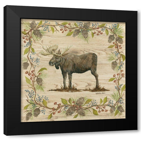 Aspen Woods IV Black Modern Wood Framed Art Print with Double Matting by McRostie, Kate