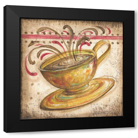 Valencia Cup I Black Modern Wood Framed Art Print with Double Matting by McRostie, Kate