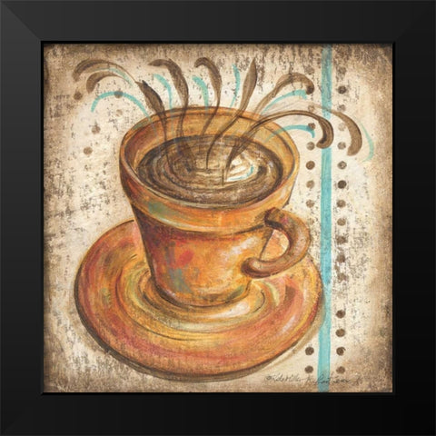 Valencia Cup II Black Modern Wood Framed Art Print by McRostie, Kate