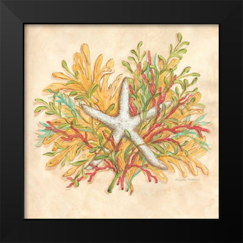 Coral Reef I Black Modern Wood Framed Art Print by McRostie, Kate