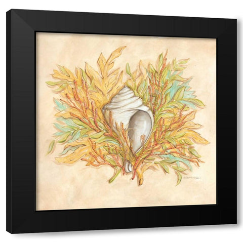 Coral Reef III Black Modern Wood Framed Art Print with Double Matting by McRostie, Kate