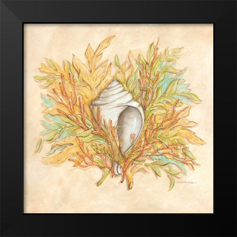 Coral Reef III Black Modern Wood Framed Art Print by McRostie, Kate