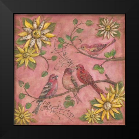 Whistlers Garden III Black Modern Wood Framed Art Print by McRostie, Kate