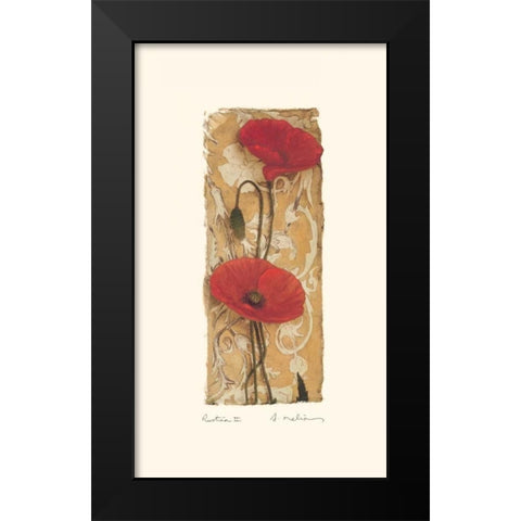 Rustica II Black Modern Wood Framed Art Print by Melious, Amy