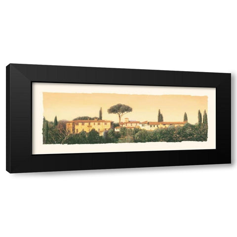 Bella Sera II Black Modern Wood Framed Art Print with Double Matting by Melious, Amy