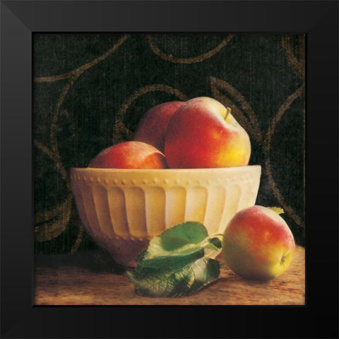 Frutta del Pranzo I Black Modern Wood Framed Art Print by Melious, Amy