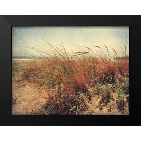 Sand Dunes II Black Modern Wood Framed Art Print by Melious, Amy