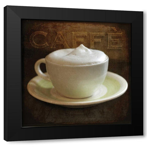 Cafe III Black Modern Wood Framed Art Print with Double Matting by Melious, Amy
