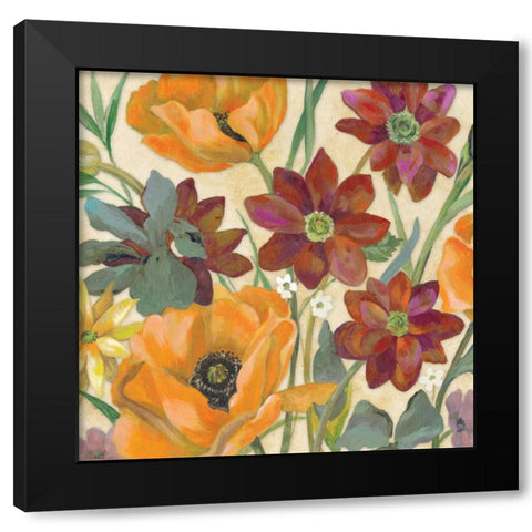 Garden Assortment I Black Modern Wood Framed Art Print by Ferry, Margaret