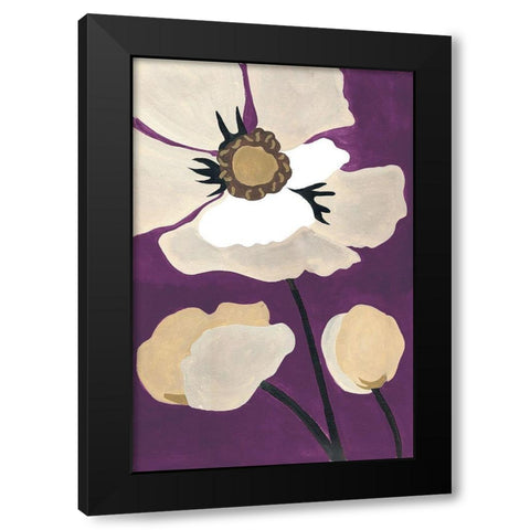 Ultraviolet Pop I Black Modern Wood Framed Art Print with Double Matting by Ferry, Margaret