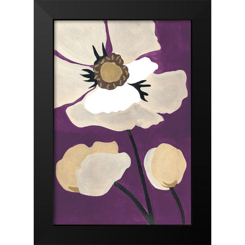 Ultraviolet Pop I Black Modern Wood Framed Art Print by Ferry, Margaret