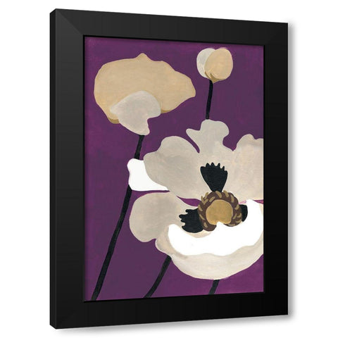 Ultraviolet Pop II Black Modern Wood Framed Art Print with Double Matting by Ferry, Margaret