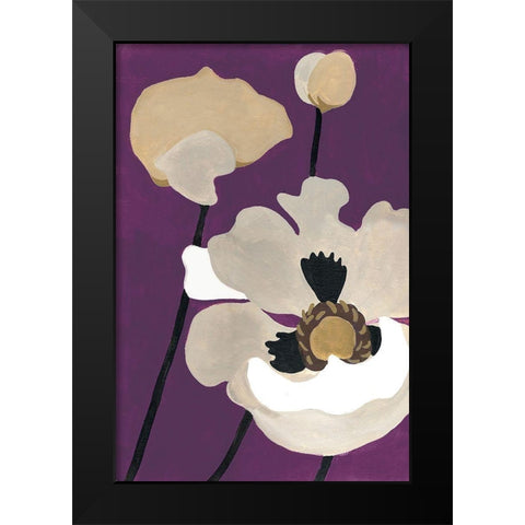 Ultraviolet Pop II Black Modern Wood Framed Art Print by Ferry, Margaret