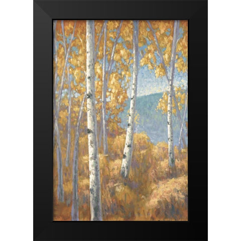 Aspen Forest I Black Modern Wood Framed Art Print by Macnab, John