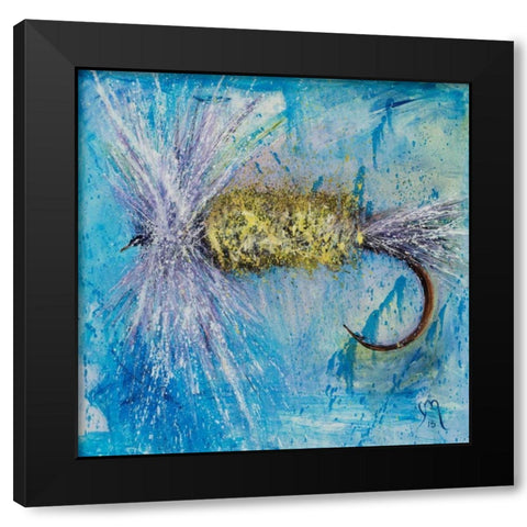 Olive Dunn Fly Black Modern Wood Framed Art Print by Monahan, Jodi