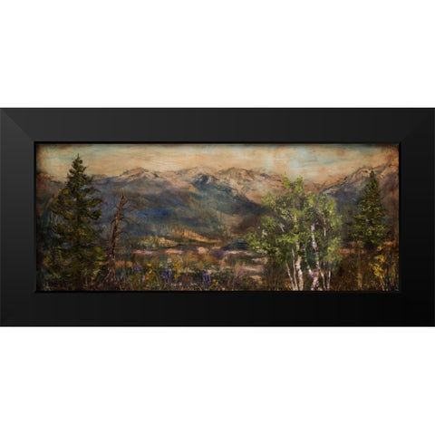 Bitterroot Valley I Black Modern Wood Framed Art Print by Monahan, Jodi
