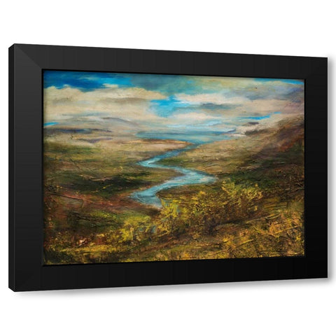 Warrenpoint Ireland Black Modern Wood Framed Art Print with Double Matting by Monahan, Jodi
