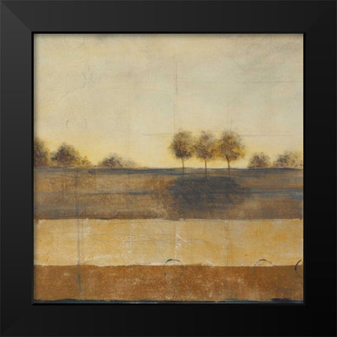 Silent Journey I Black Modern Wood Framed Art Print by Martin, Cheryl