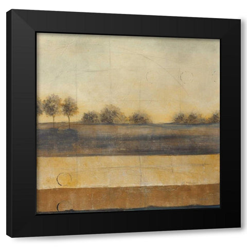 Silent Journey II Black Modern Wood Framed Art Print by Martin, Cheryl