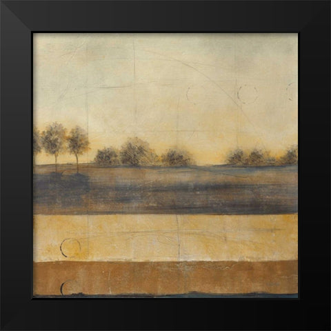 Silent Journey II Black Modern Wood Framed Art Print by Martin, Cheryl