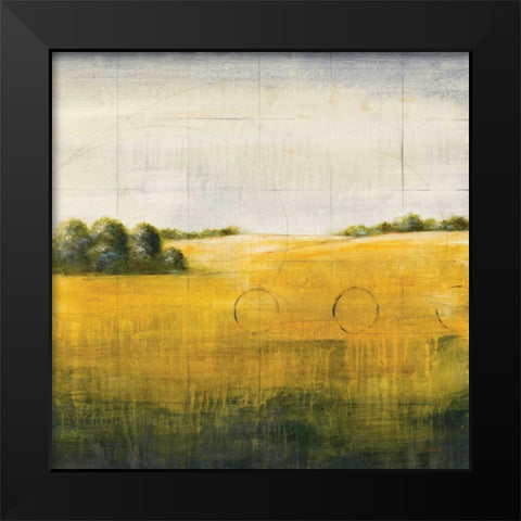 Earth Meets Sky I Black Modern Wood Framed Art Print by Martin, Cheryl