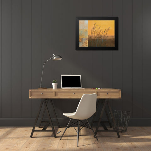 Shimmering I Black Modern Wood Framed Art Print by Martin, Cheryl