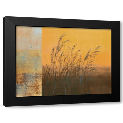 Shimmering I Black Modern Wood Framed Art Print by Martin, Cheryl