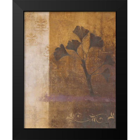 Woodland Shadows I Black Modern Wood Framed Art Print by Martin, Cheryl