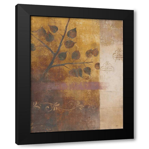 Woodland Shadows II Black Modern Wood Framed Art Print by Martin, Cheryl
