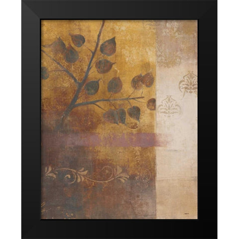 Woodland Shadows II Black Modern Wood Framed Art Print by Martin, Cheryl