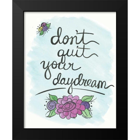 Daydream Black Modern Wood Framed Art Print by Martin, Monica