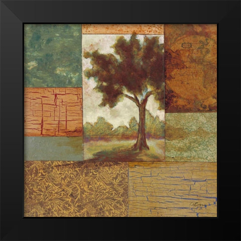 Old World Traditions II Black Modern Wood Framed Art Print by Osborne, Susan