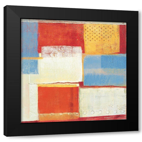 Spring Time II Black Modern Wood Framed Art Print by Osborne, Susan