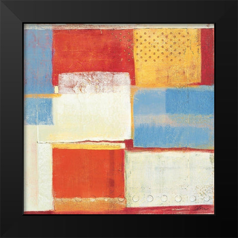 Spring Time II Black Modern Wood Framed Art Print by Osborne, Susan