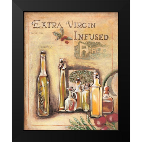 Olive Oil I Black Modern Wood Framed Art Print by Osborne, Susan