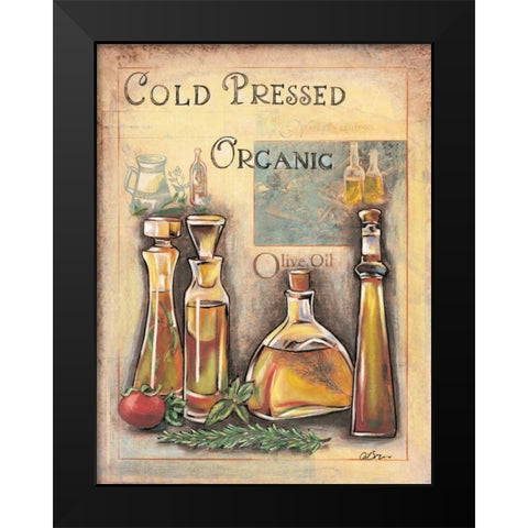 Olive Oil II Black Modern Wood Framed Art Print by Osborne, Susan