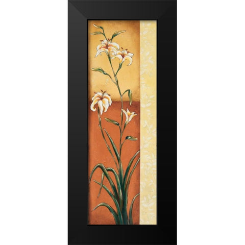 New Beginning II Black Modern Wood Framed Art Print by Osborne, Susan