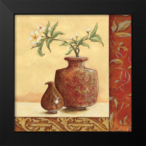 Cinnamon Summer II Black Modern Wood Framed Art Print by Osborne, Susan