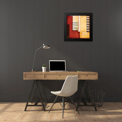 Sedona I Black Modern Wood Framed Art Print by Osborne, Susan