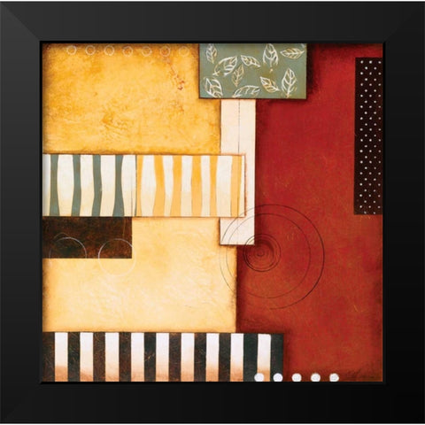 Sedona II Black Modern Wood Framed Art Print by Osborne, Susan