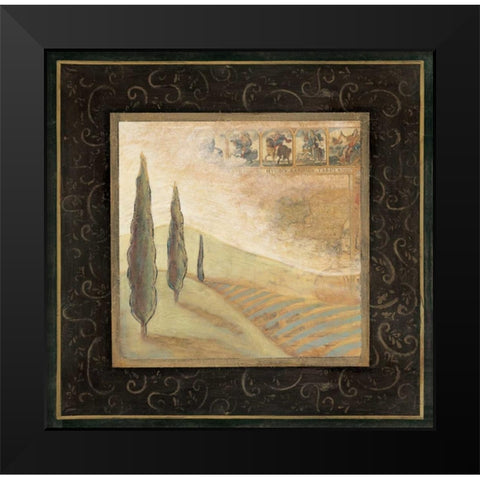 Natures Spirit I Black Modern Wood Framed Art Print by Osborne, Susan