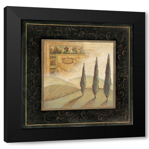 Natures Spirit II Black Modern Wood Framed Art Print with Double Matting by Osborne, Susan